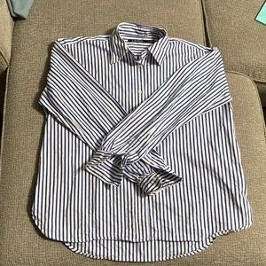 Lauren by Ralph Lauren Striped Button-Down